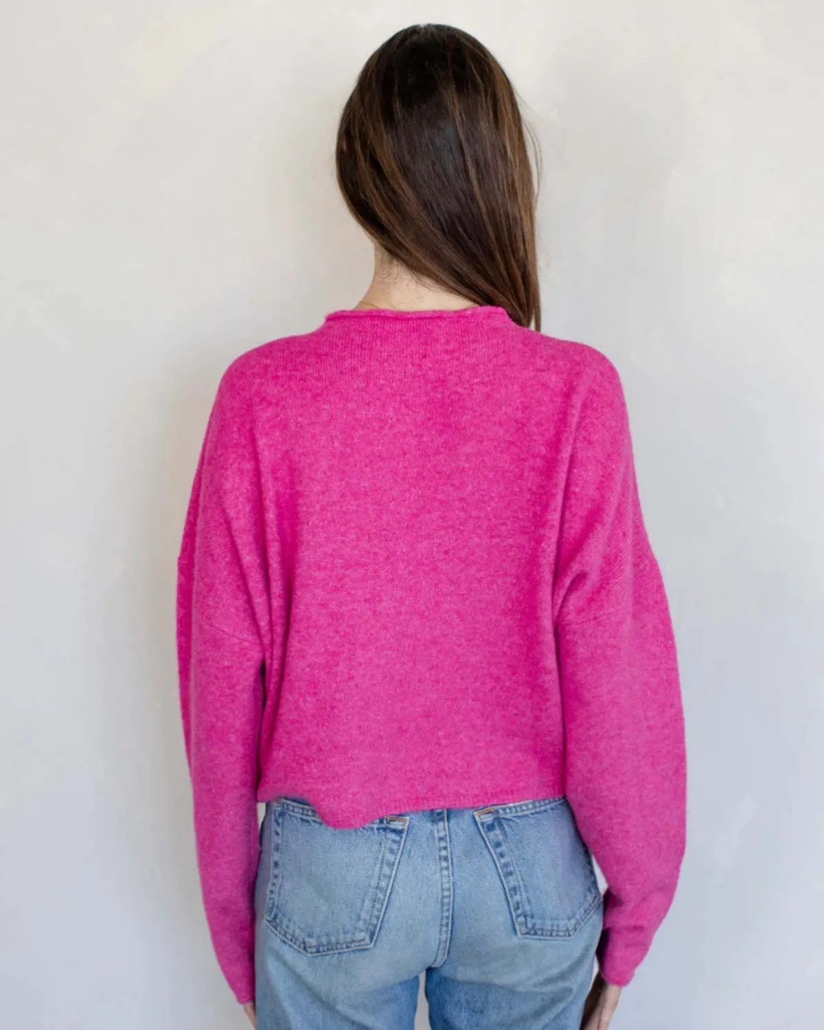 Maisie Sweater - Magenta