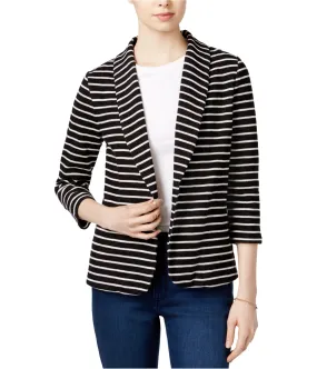 Maison Jules Womens Knit Blazer Jacket, TW1