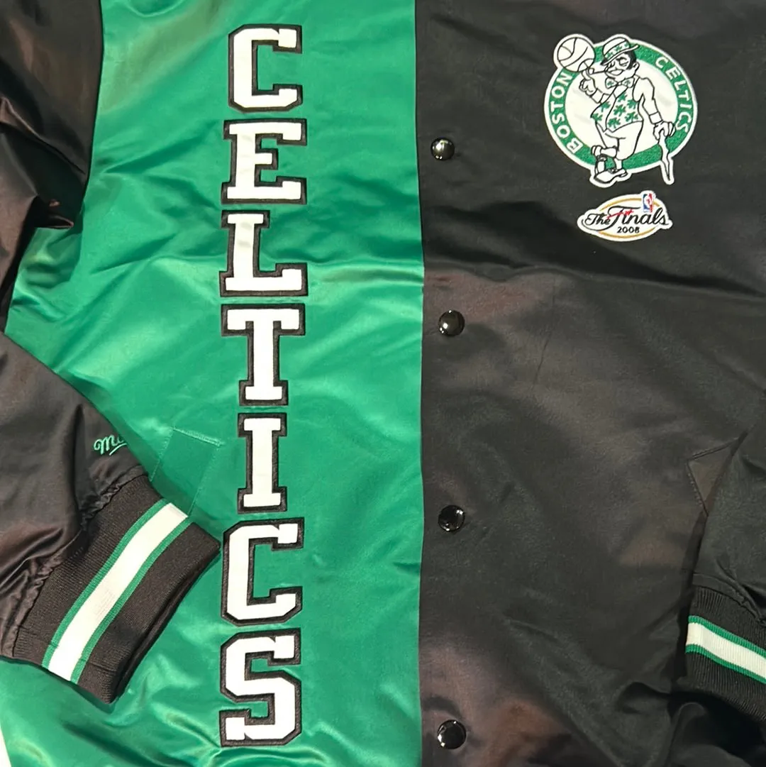 Mitchell & Ness Boston Celtics NBA The Finals 2008 Patch Lightweight Men Jacket