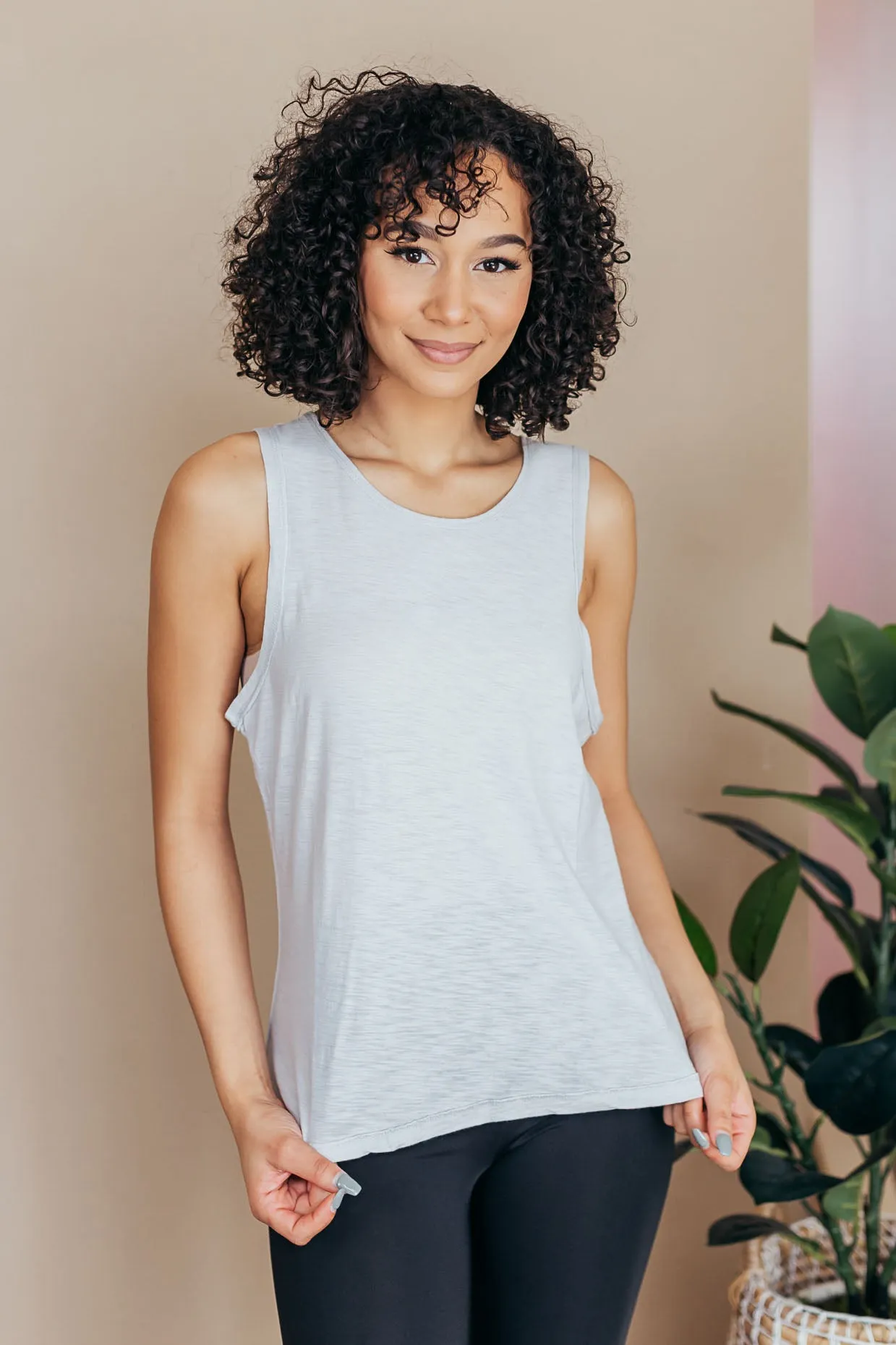 Mono B Boxy Fit Core Tank Top - 4 Colors