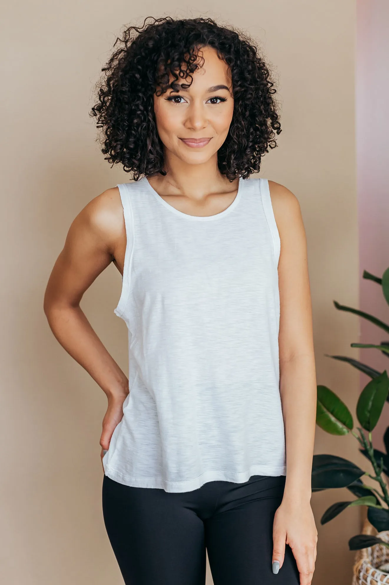 Mono B Boxy Fit Core Tank Top - 4 Colors