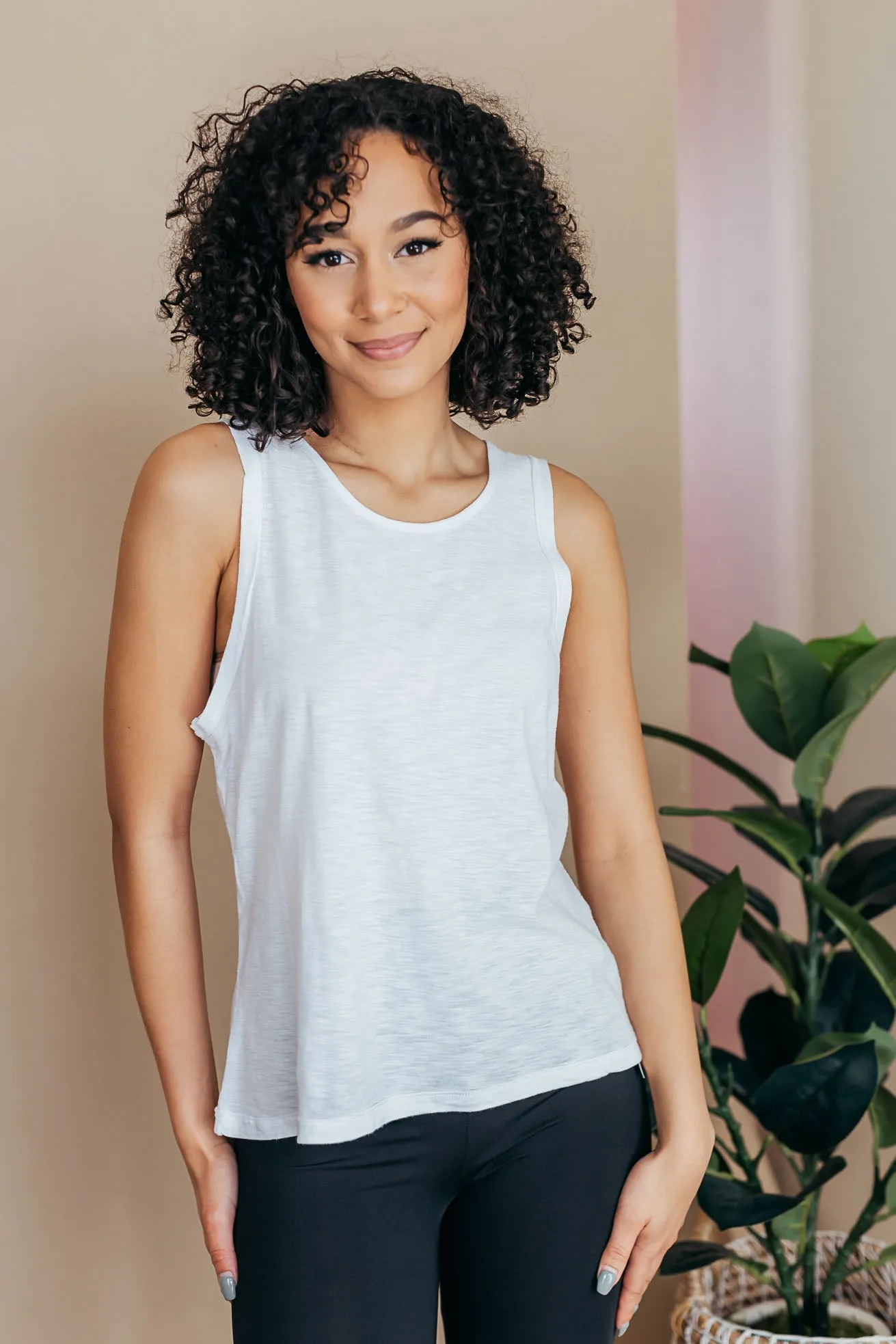 Mono B Boxy Fit Core Tank Top - 4 Colors