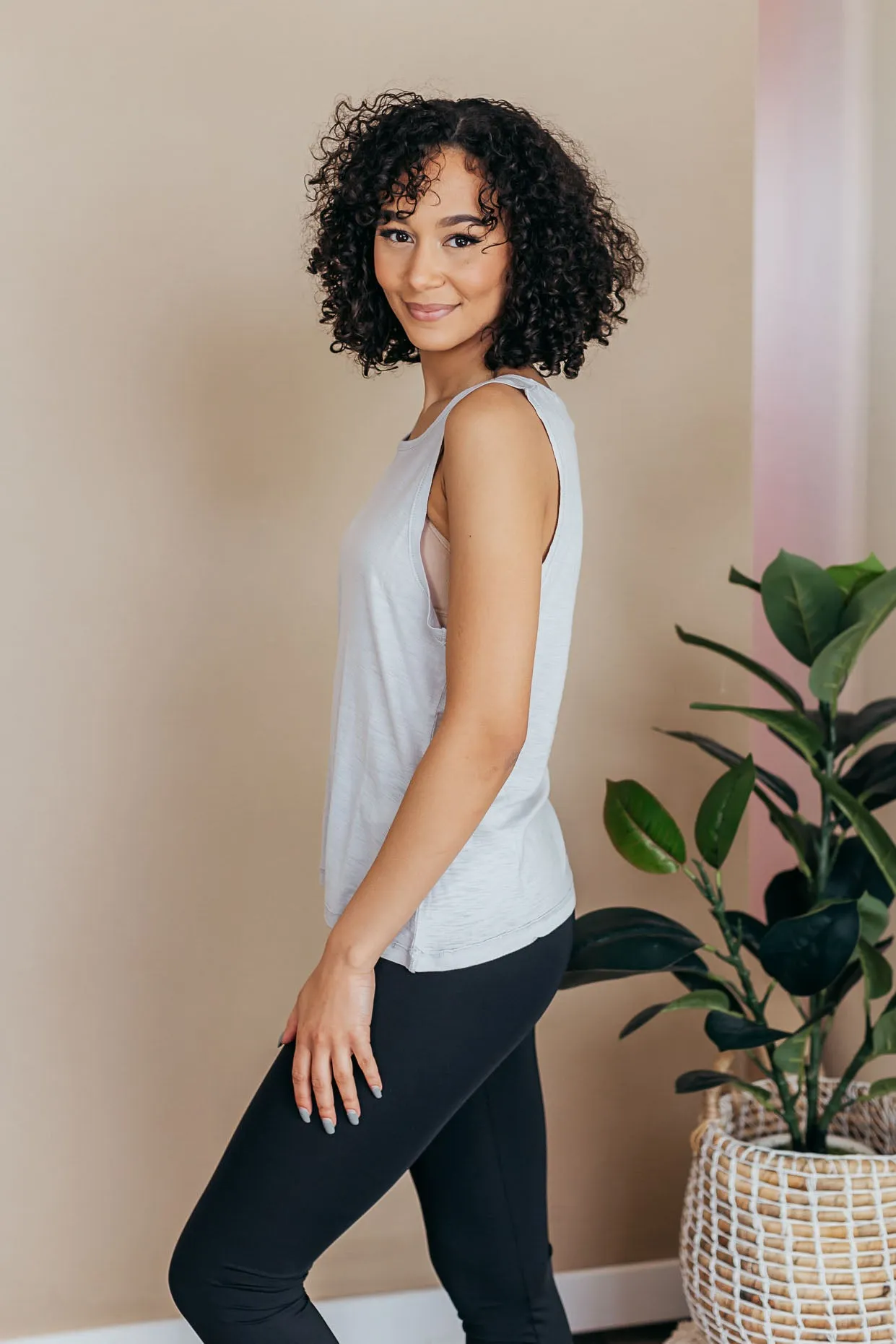 Mono B Boxy Fit Core Tank Top - 4 Colors