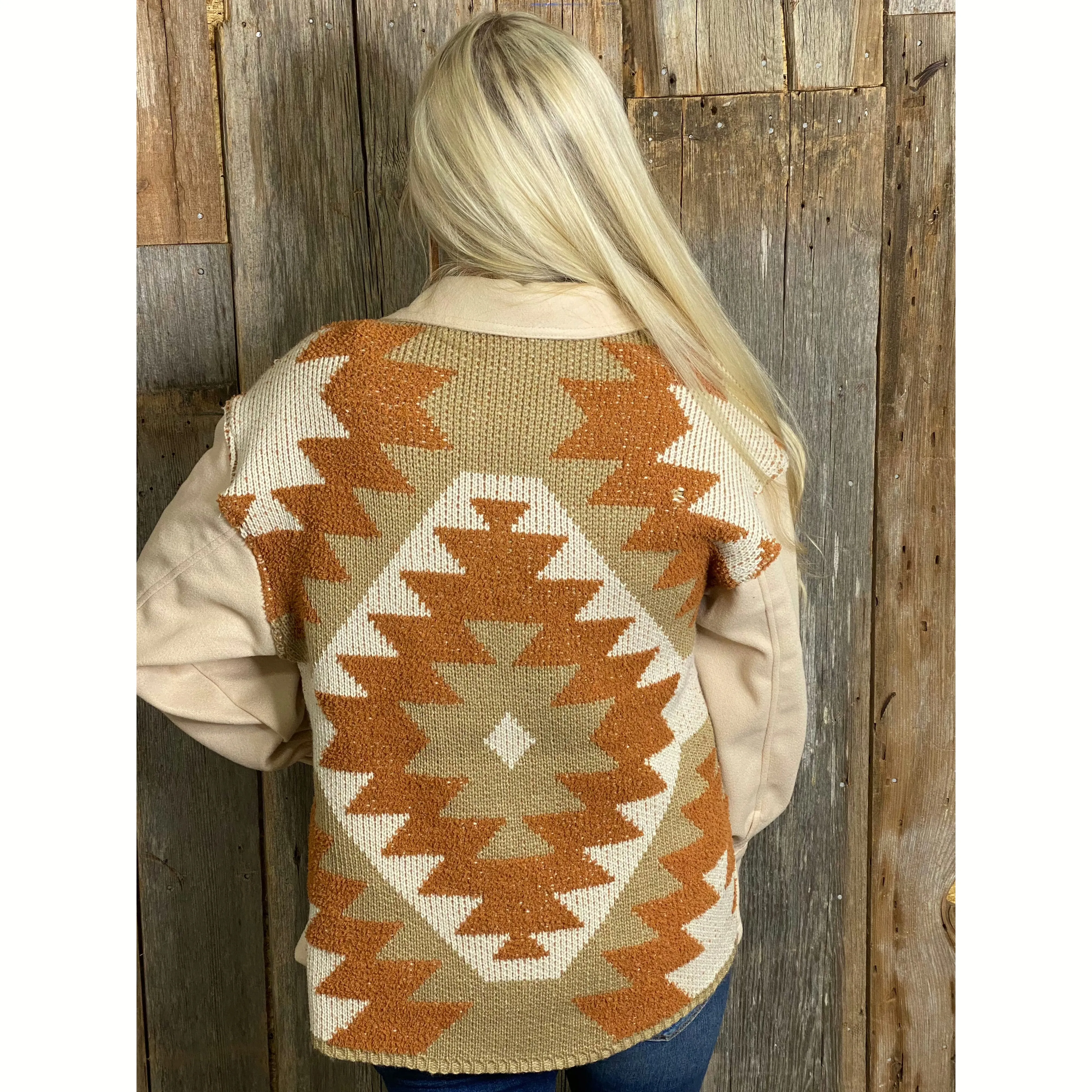 Naomi Aztec Back Jacket