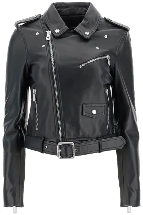 Napa leather motorcycle jacket