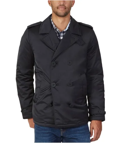 Nautica Mens Long Sleeve Pea Coat