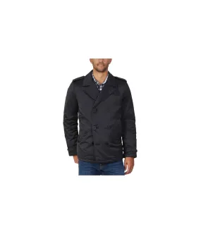 Nautica Mens Long Sleeve Pea Coat