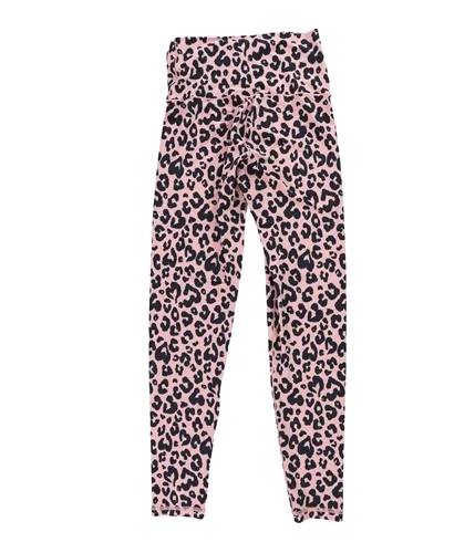 Offline Womens Twist Front Leopard Casual Leggings