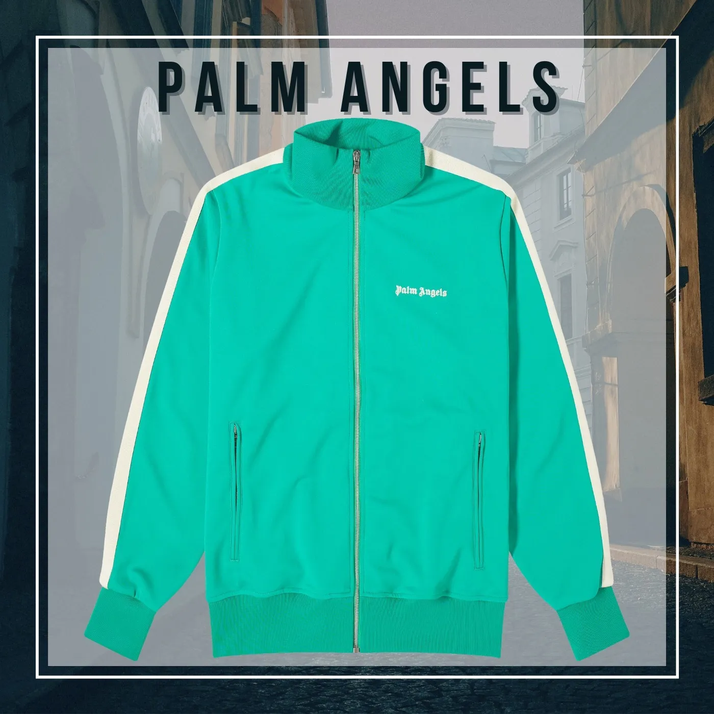 Palm Angels  |Unisex Street Style Long Sleeves Logo Tops