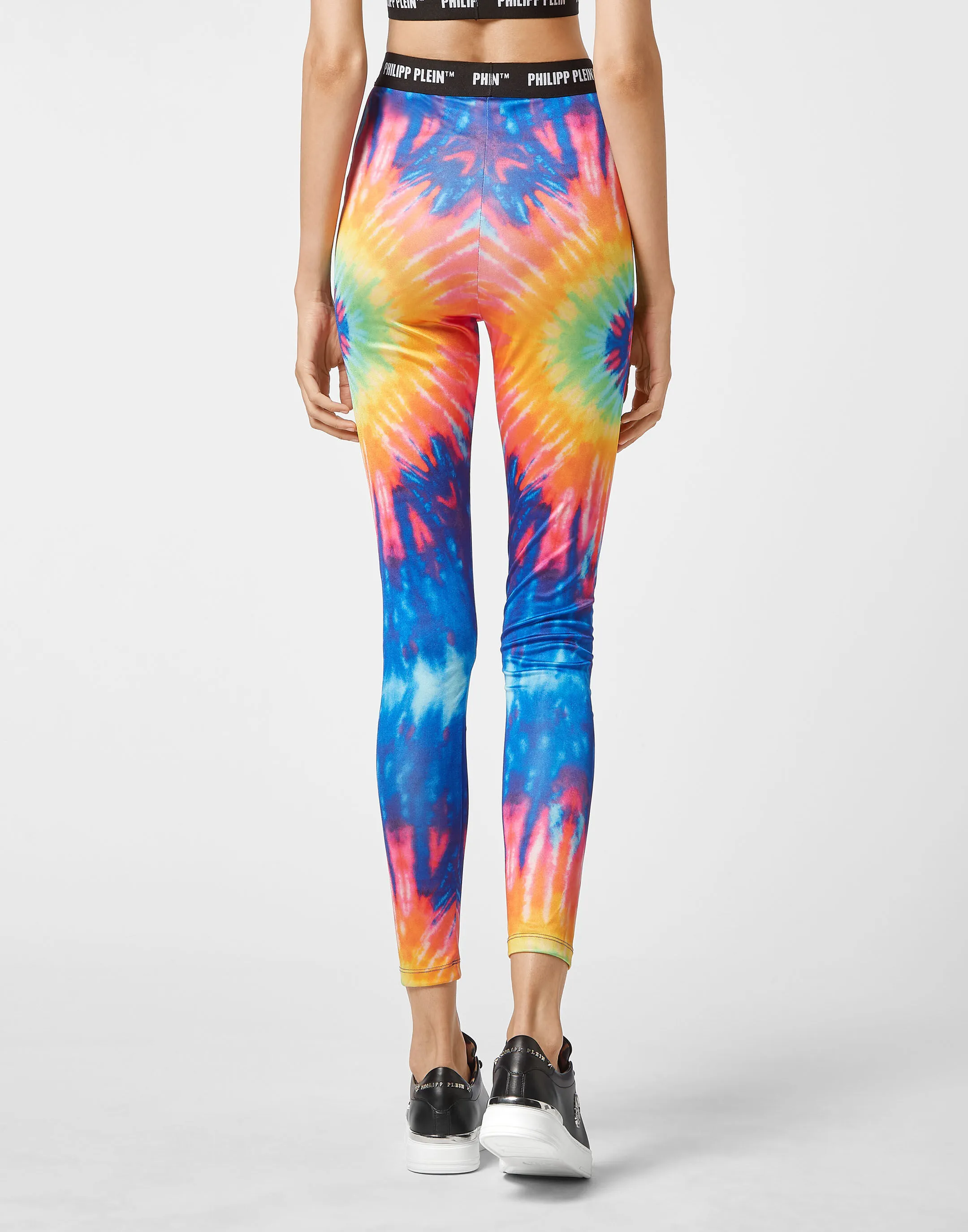 PHILIPP PLEIN Leggings Tie dye