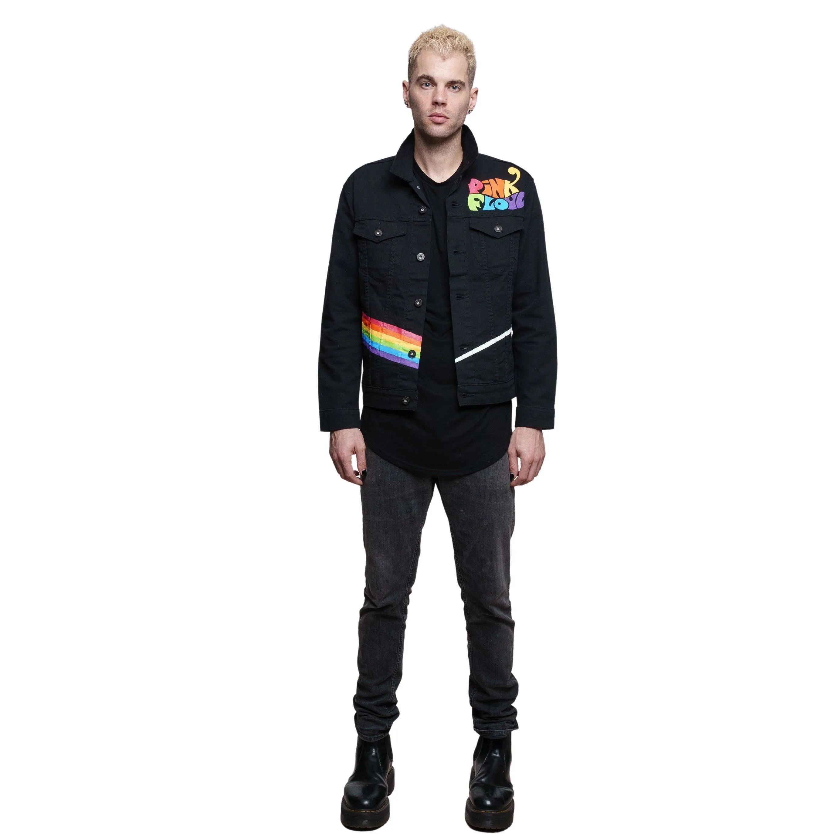 'PINK FLOYD' DENIM JACKET - Men