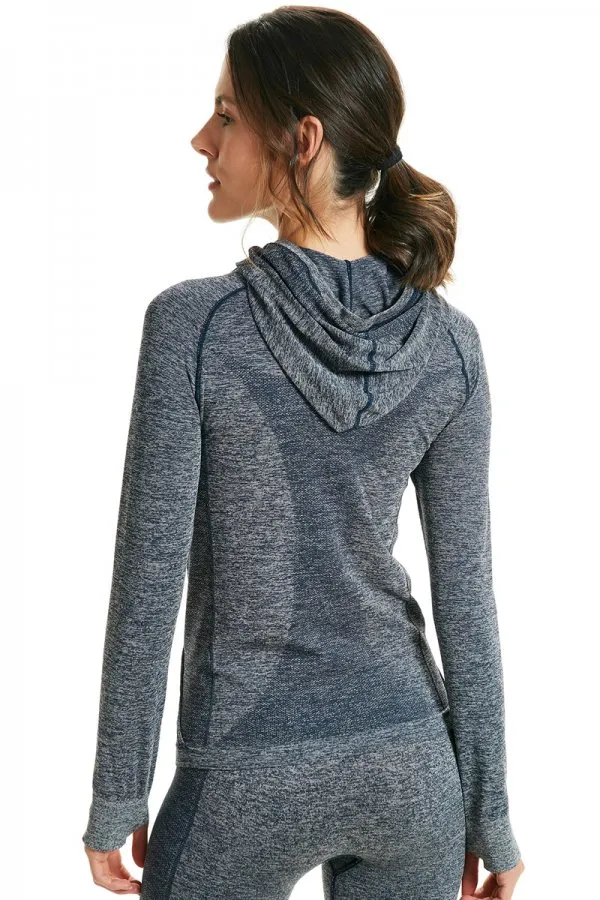 Plié Zip Front Hoodie