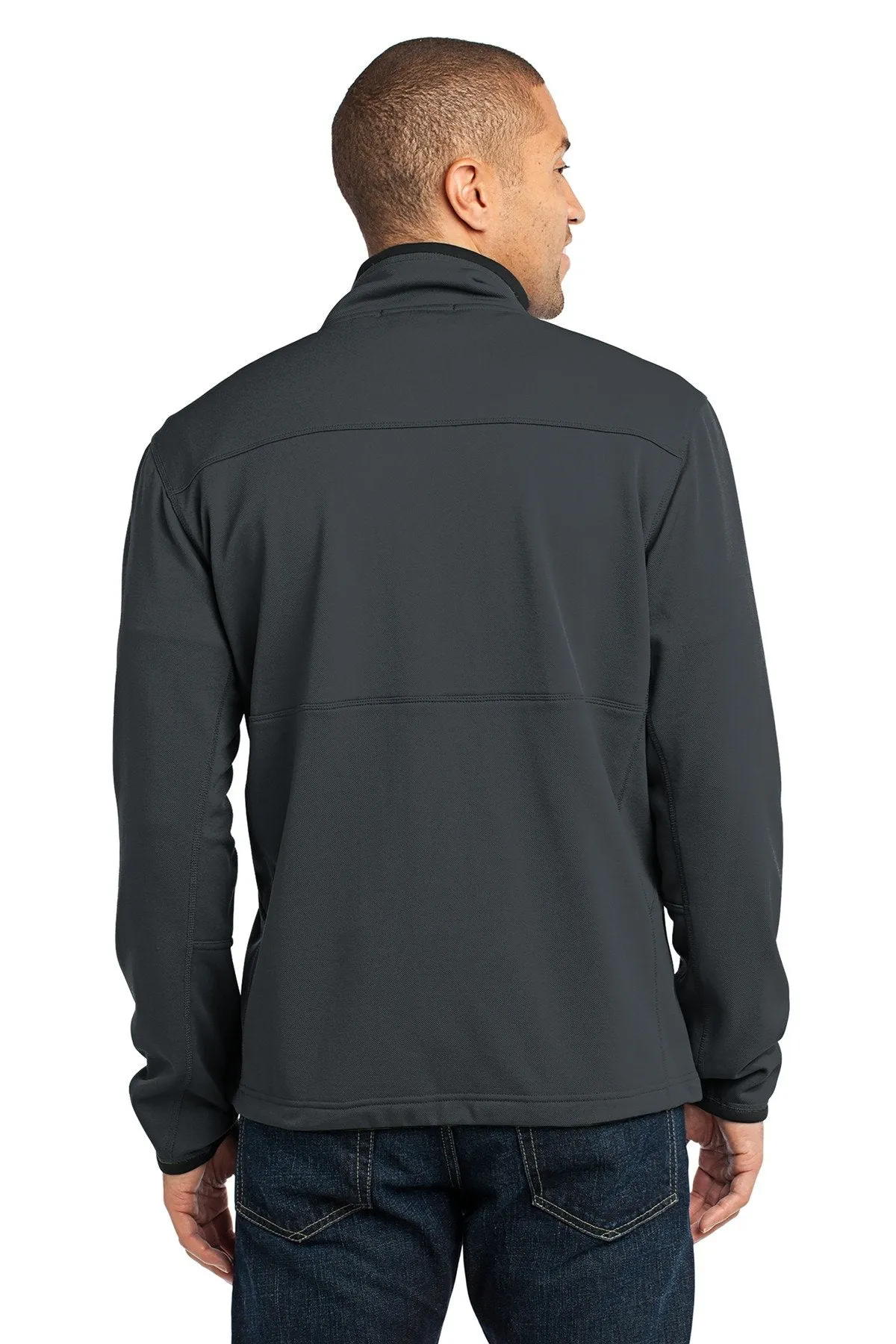 Port Authority Pique Fleece Jacket F222 Graphite