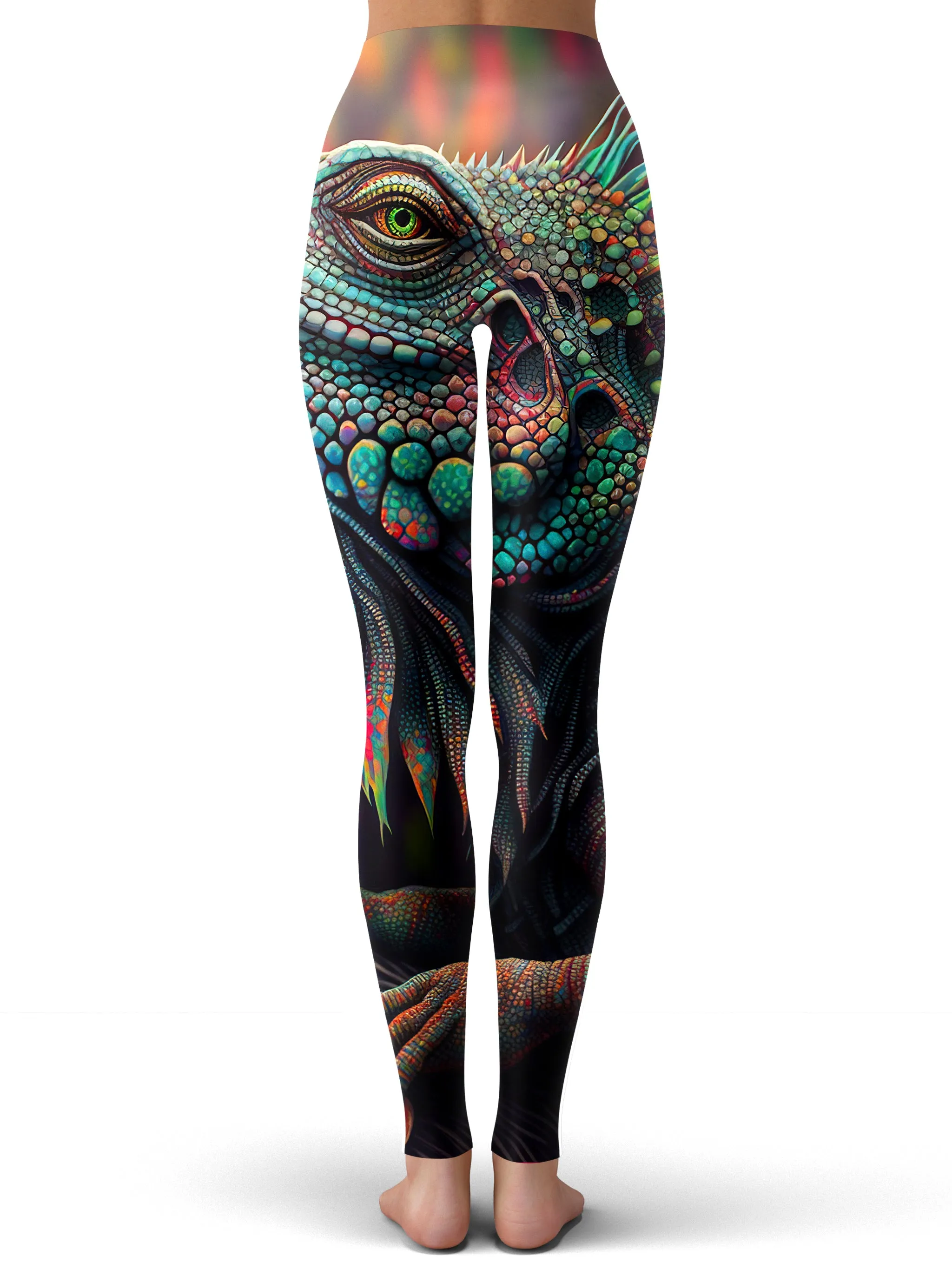 Psychedelic Giant Iguana 2.0 Leggings