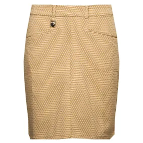 Rohnisch Smooth Skort Beige/White Check