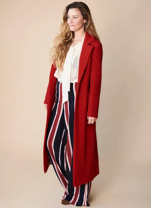 Rumana Coat - Downloadable Sewing Pattern for UK Sizes 2-38 in PDF format.