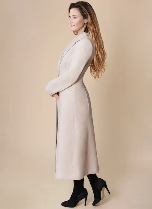 Rumana Coat - Downloadable Sewing Pattern for UK Sizes 2-38 in PDF format.