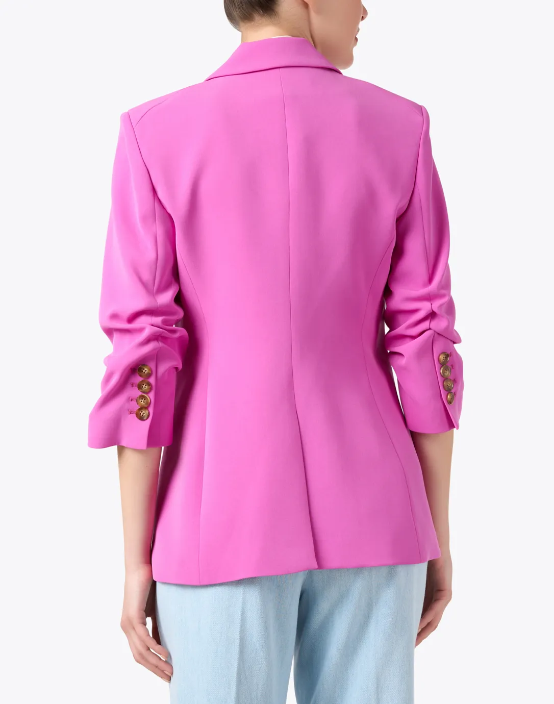 Salome Magenta Dickey Blazer