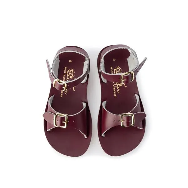 Salt Water Sandals Sun-San Surfer CLARET