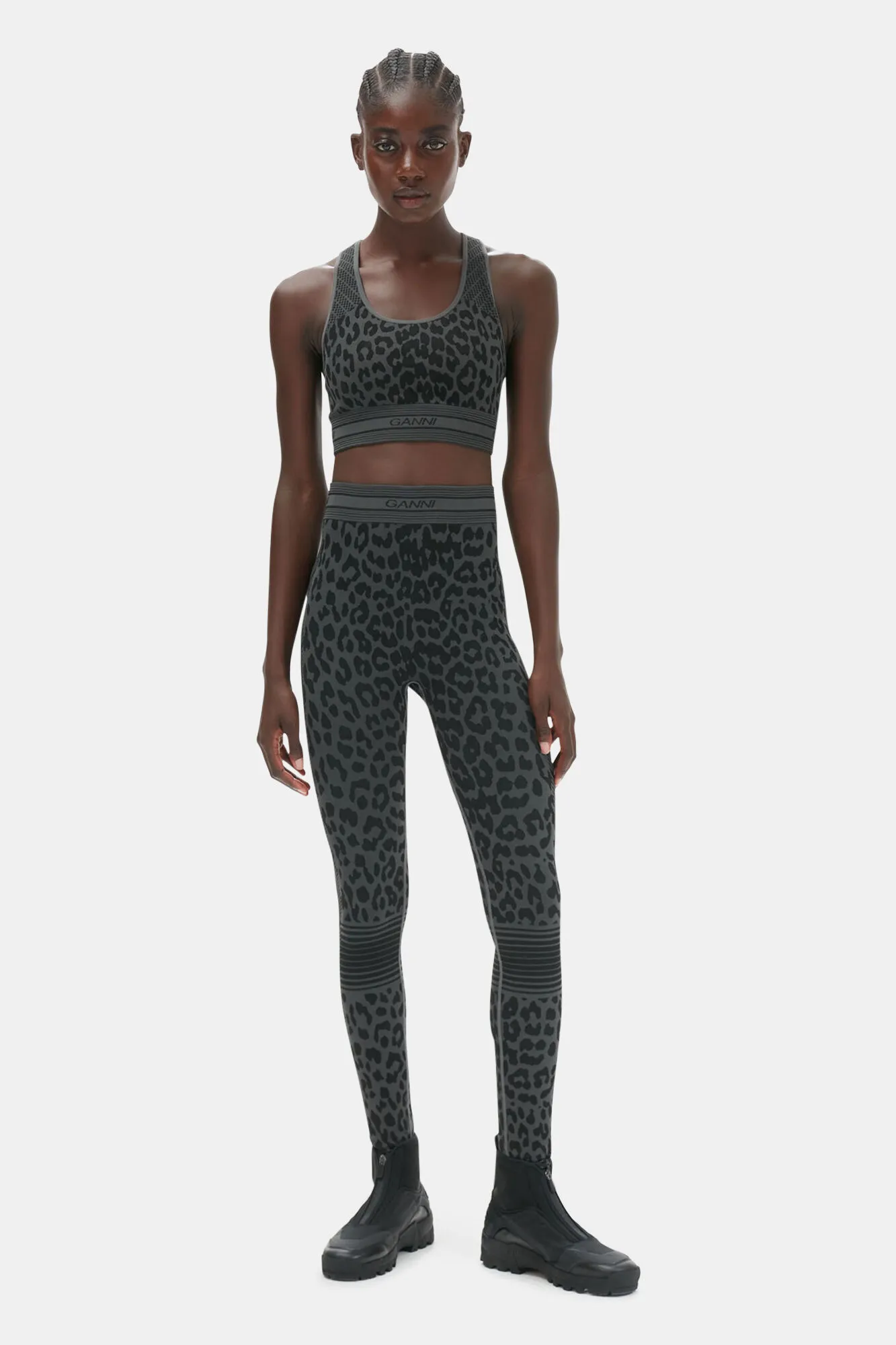 Seamless Jacquard Leggings