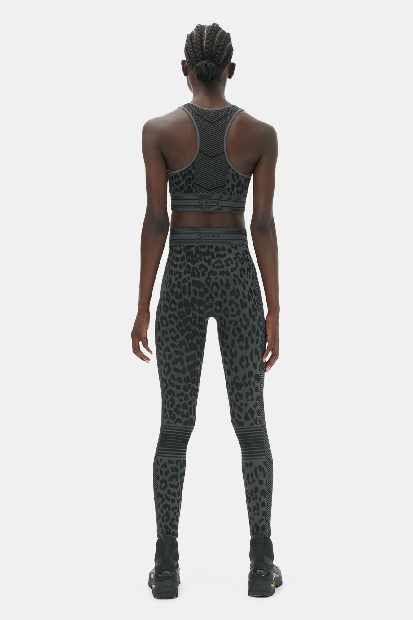 Seamless Jacquard Leggings