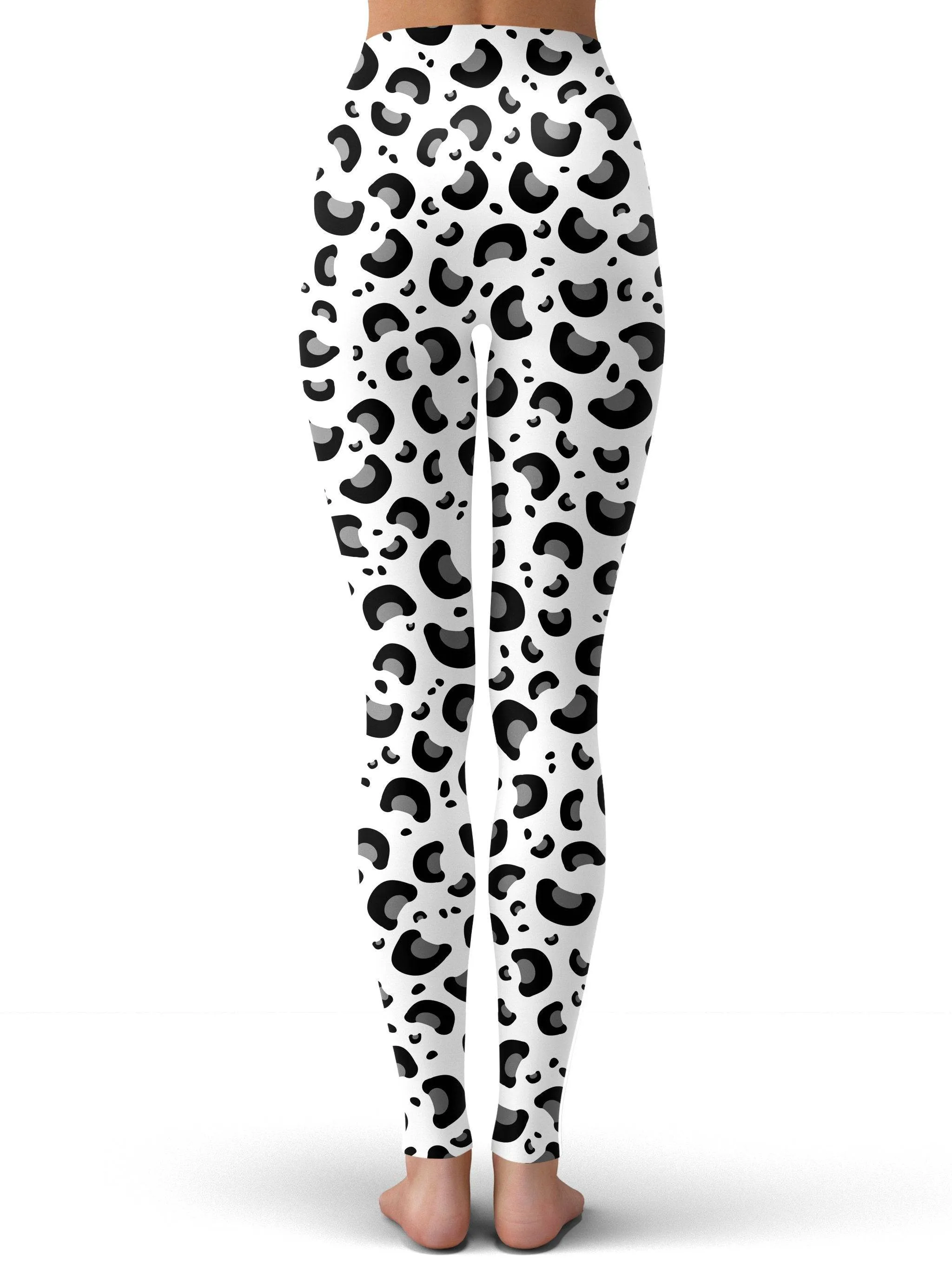 Snow Leopard Print Leggings