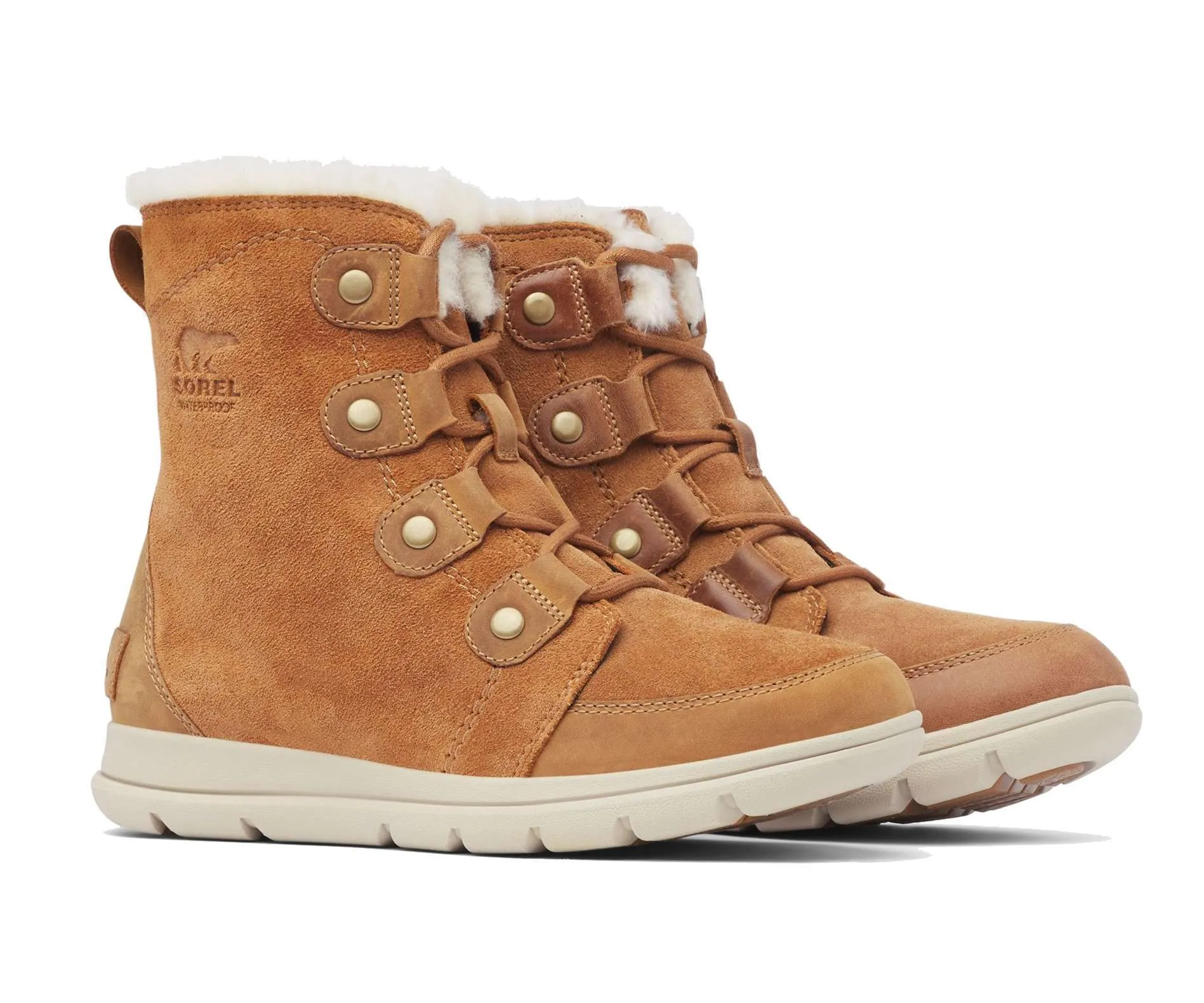 Sorel Women Explorer Joan boots Carmel Brown