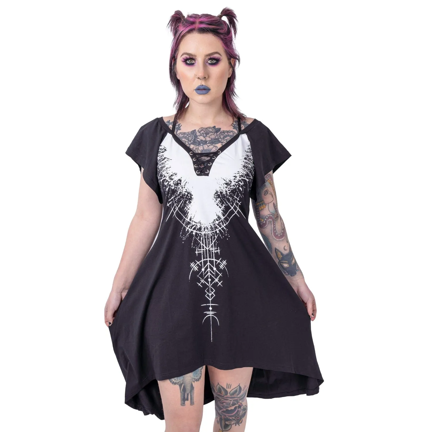 SUMMONER DRESS - BLACK