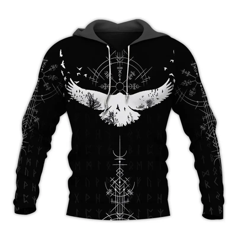 Sweater Vikings Warrior 3D Digital Printing Men's