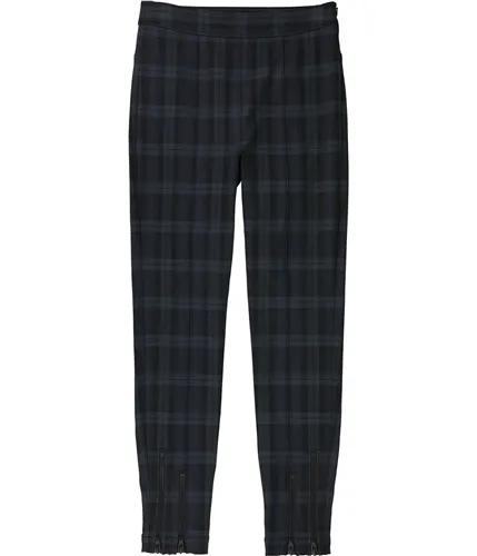 T By Alexander Wang Womens Plaid Casual Leggings