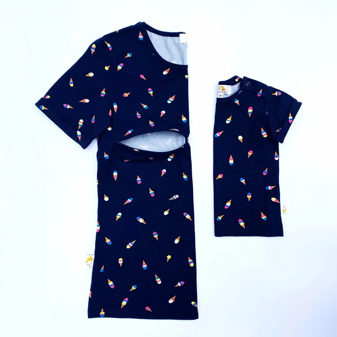 The Juno - Short Sleeve Baby/Child Twinning Top