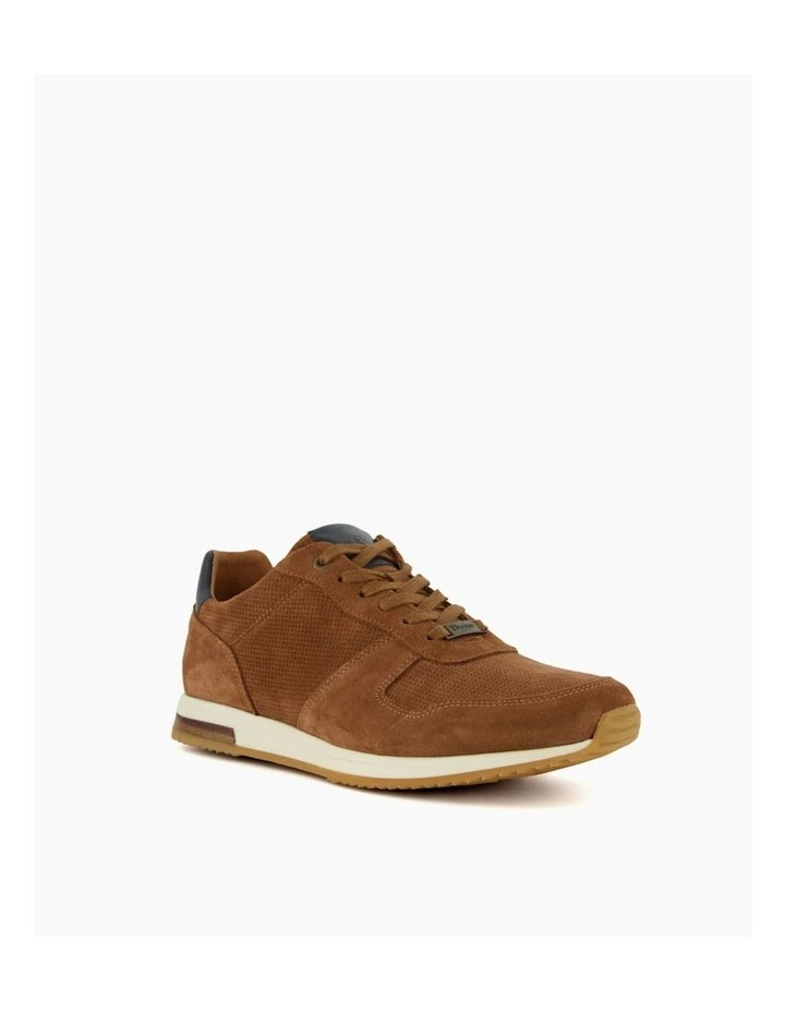 Trilogy Lace Up Sneaker in Tan