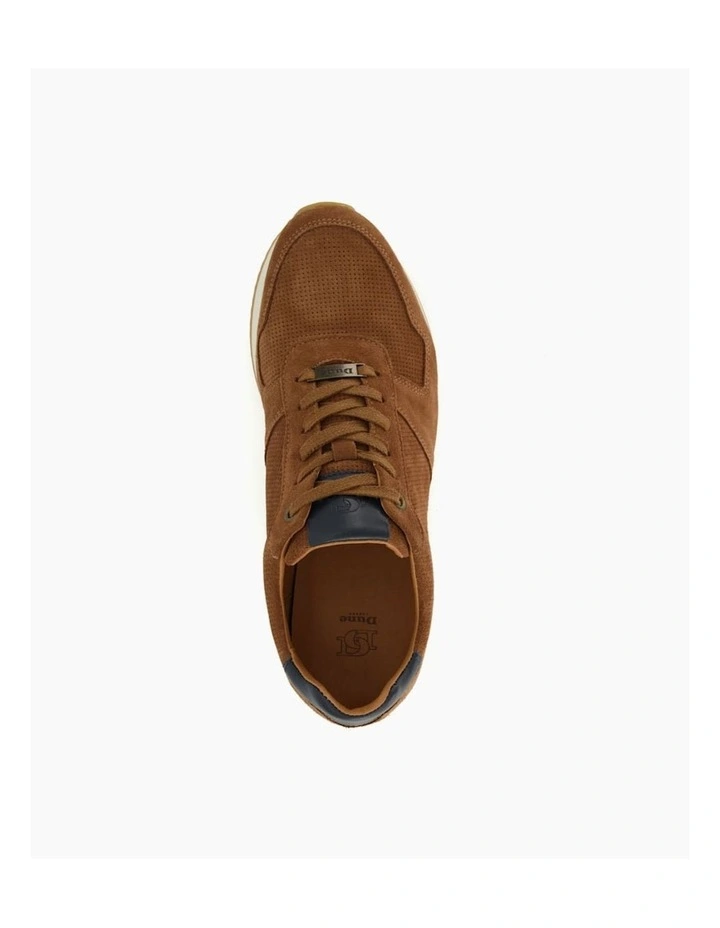 Trilogy Lace Up Sneaker in Tan