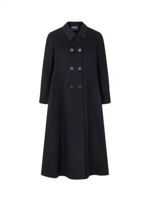 Women s Cashmere Flare Double Coat Black 270098