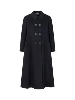 Women s Cashmere Flare Double Coat Black 270098