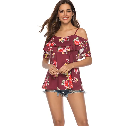 Women's Camisole Sleeveless Tank Tops Sexy Flower