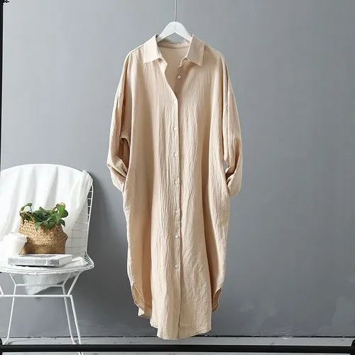 Women's Coat Blouse Long Sleeve Blouses Simple Style Solid Color