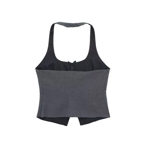 Women's Vest Tank Tops Bowknot Streetwear Bow Knot