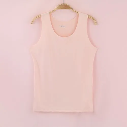 Women's Vest Tank Tops Simple Style Solid Color