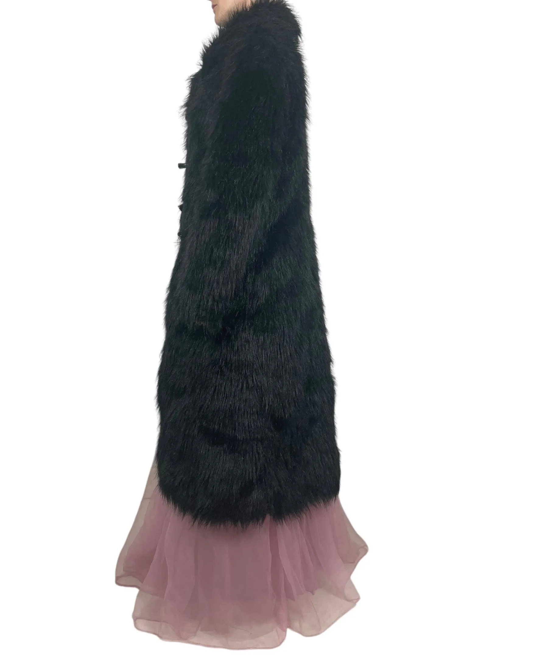 Y2K Must-Have Faux Fur Coat Result: Y2K Essential Faux Fur Coat - Shop Now!