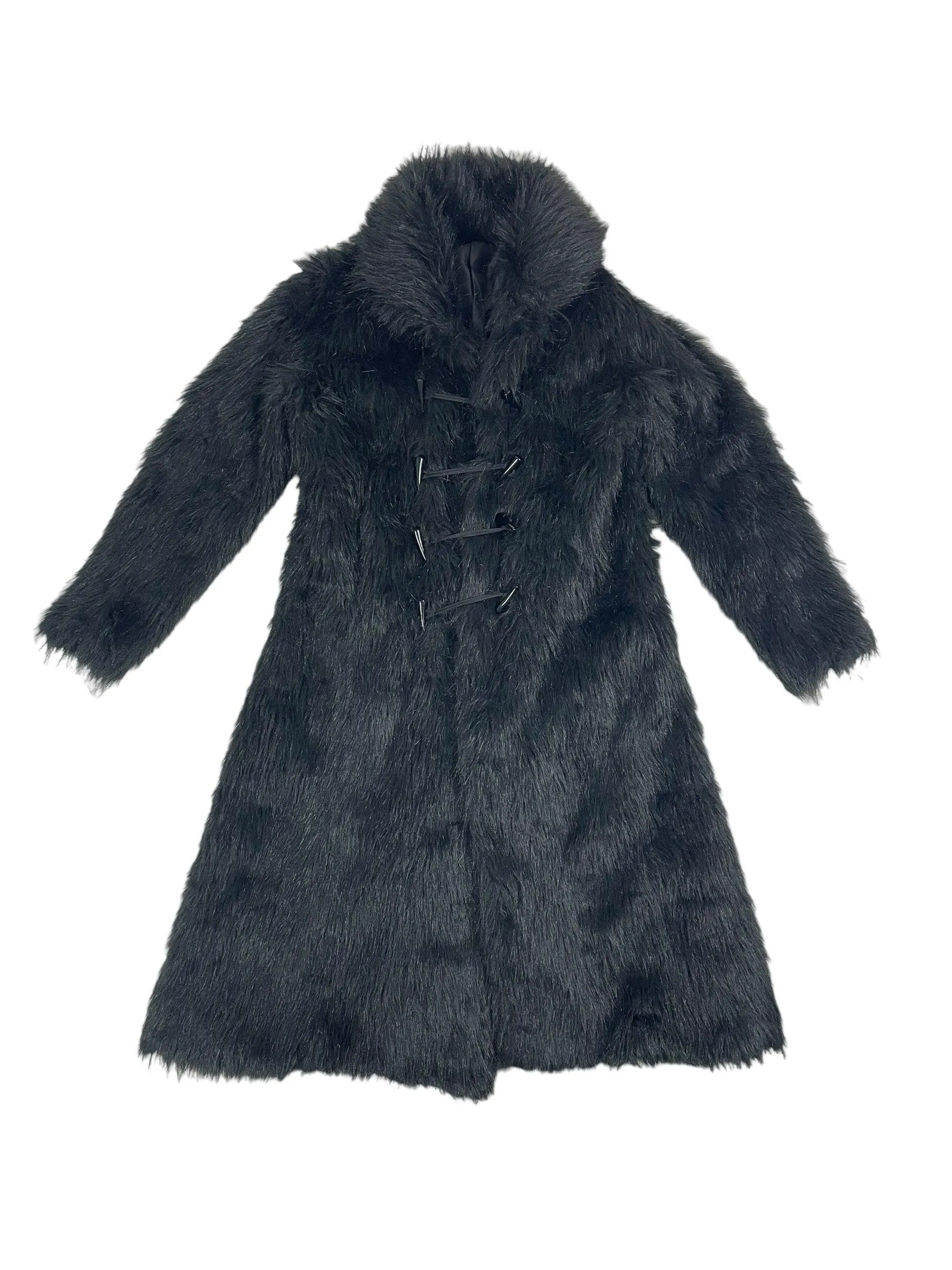 Y2K Must-Have Faux Fur Coat Result: Y2K Essential Faux Fur Coat - Shop Now!