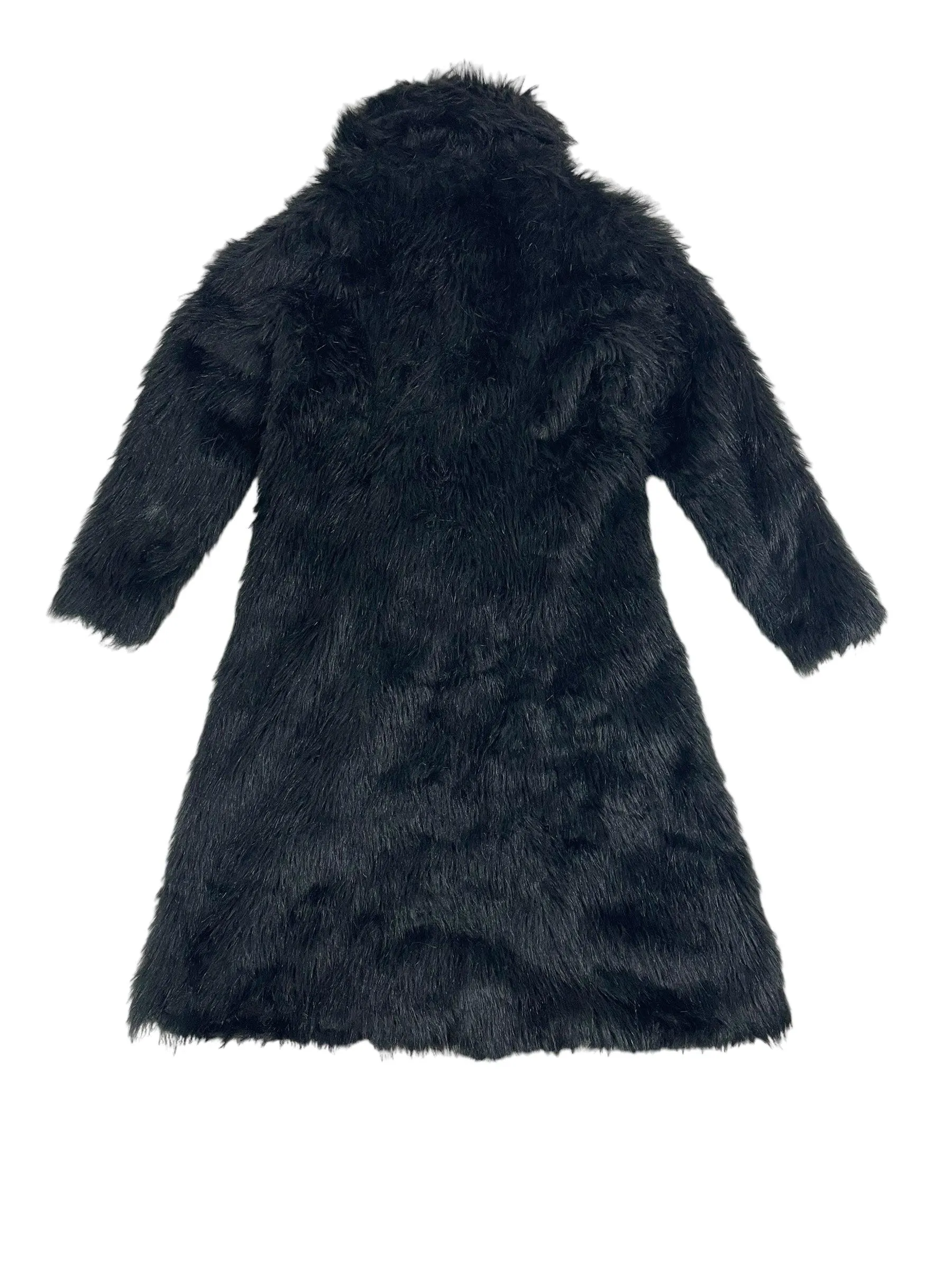 Y2K Must-Have Faux Fur Coat Result: Y2K Essential Faux Fur Coat - Shop Now!