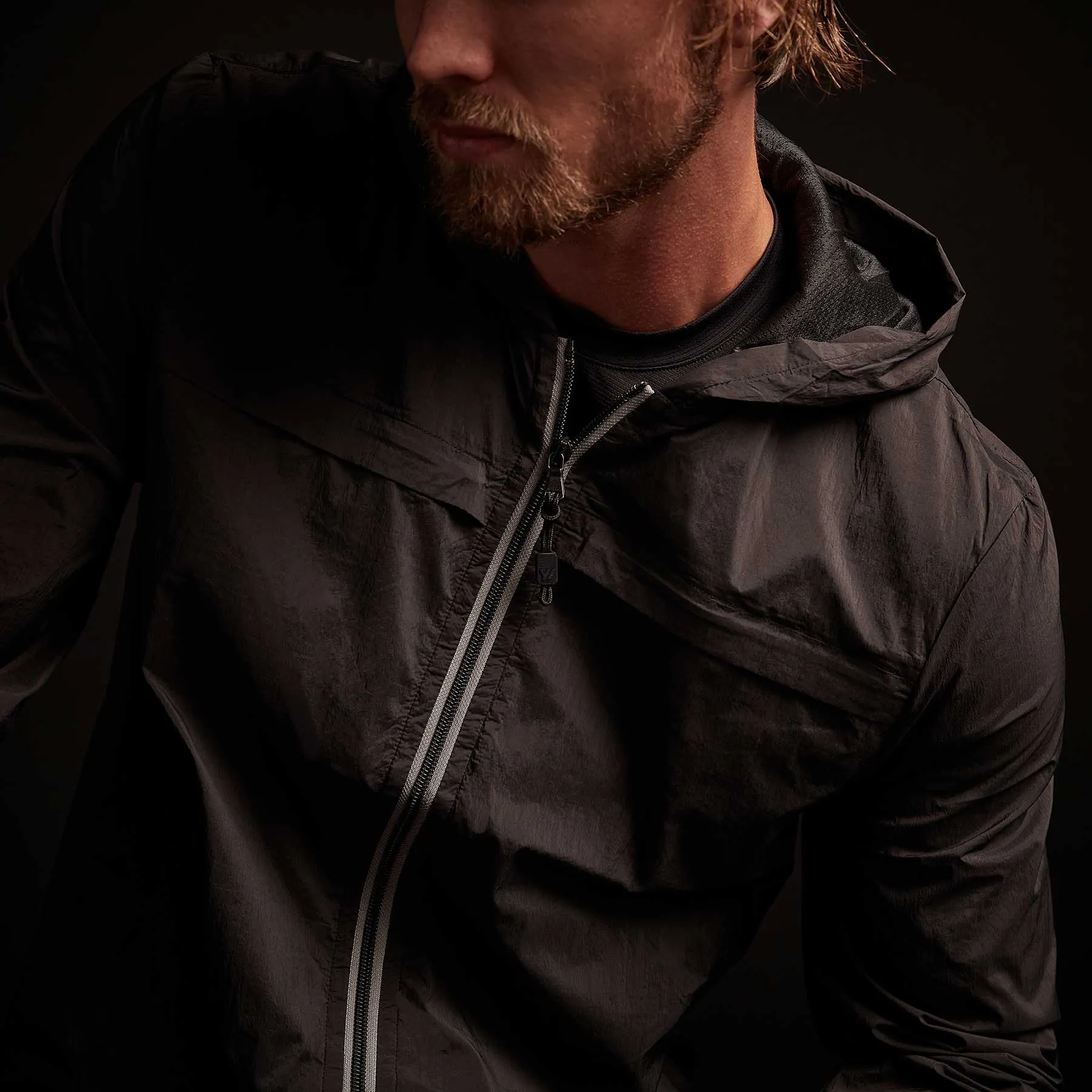 Y/OSEMITE Nylon Windbreaker - Black